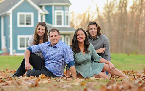 Dr Brian Black and Family