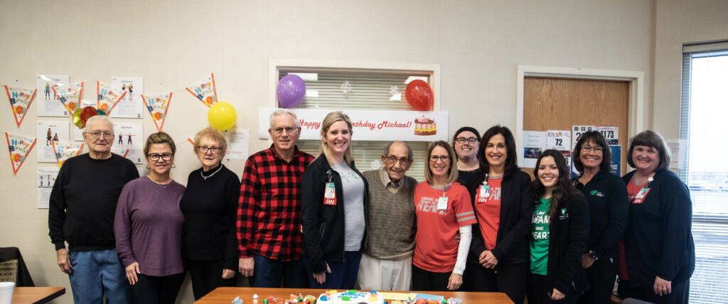 Cardiac Rehabiliation Patient 99th Birthday