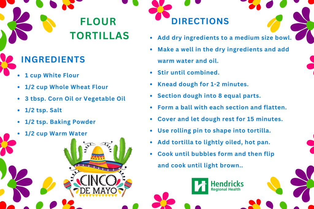 recipe for homemade flour tortillas