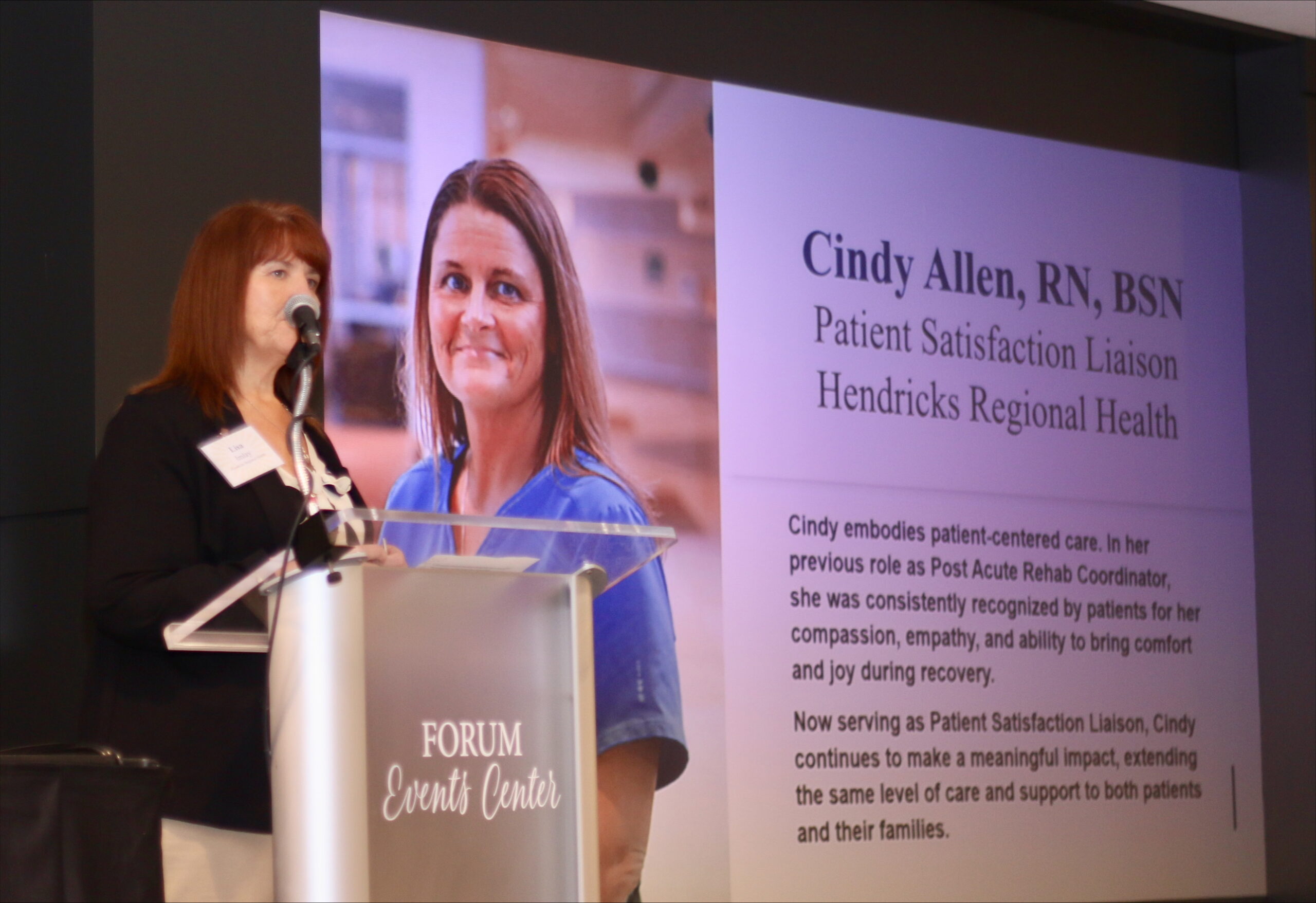 Cindy Allen awarded Caregiver of the Year
