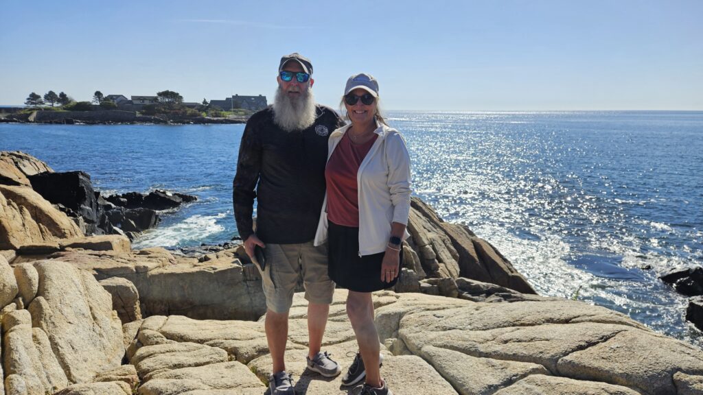 Dave Campbell and wife